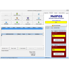 MeliPOS Restoran | Paket Servis Yazılımı | 8.0 | TR | Windows | 250$