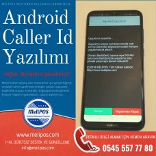 YAZILIM | MeliPOS Android Caller ID | 2.0